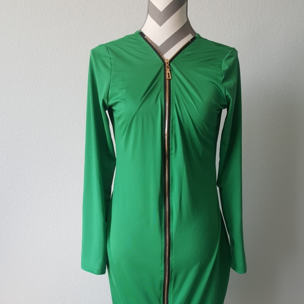 Green dress
